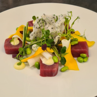 Sashimi van tonijn