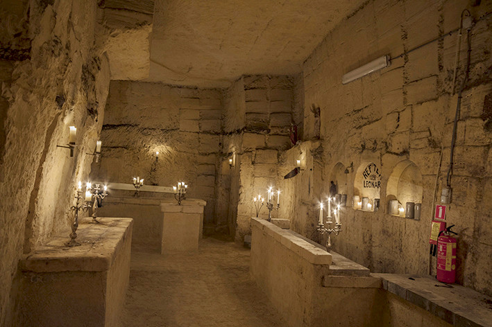 Wandeling bij kaarslicht