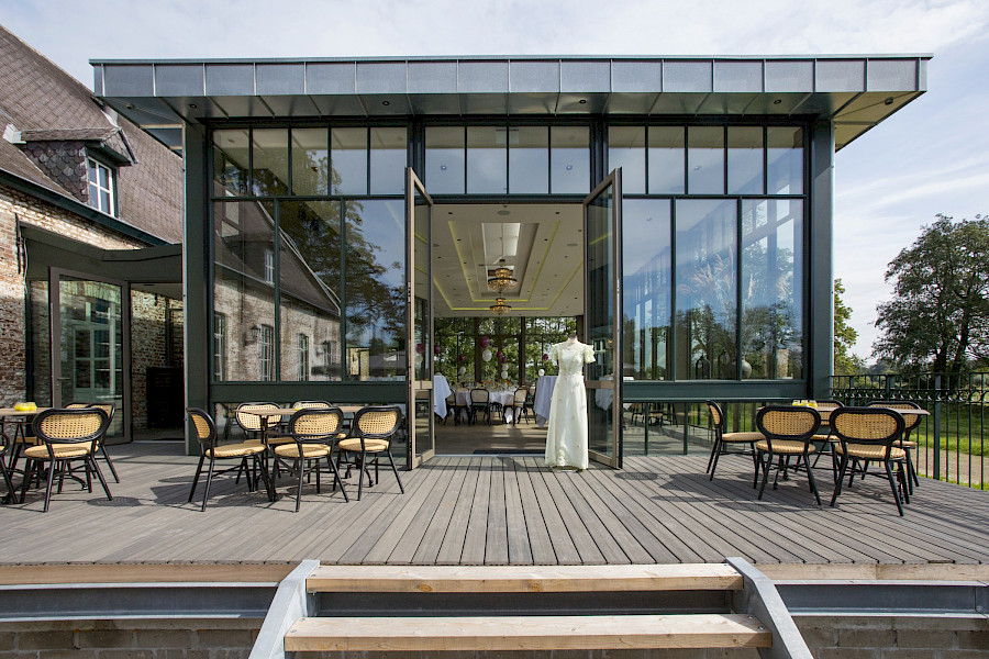 Landgoed Kasteel Daelenbroeck opent gloednieuwe Paviljoenzaal
