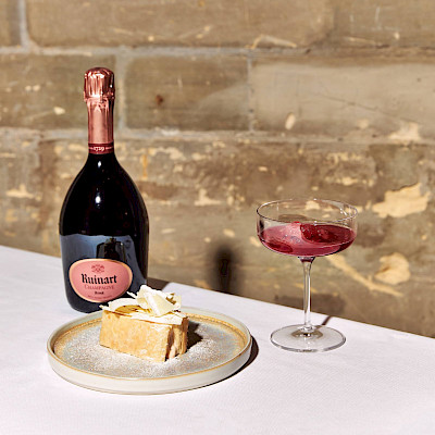 Ruinart presenteert een exclusief menu ter ere van TEFAF Maastricht op Château Neercanne