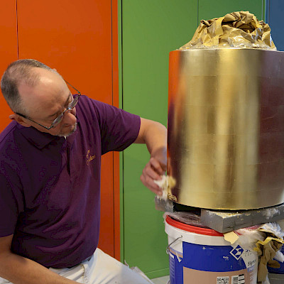 Bijzonder project: gouden toilet