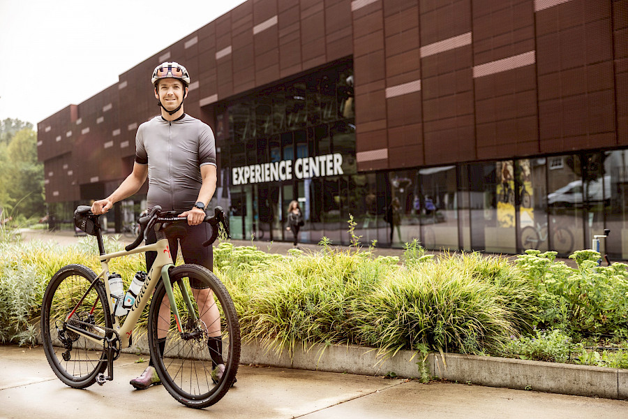 Gravelen vanuit het Shimano Experience Center