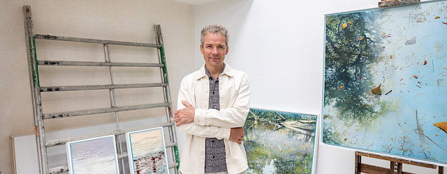 Schilder van tijd en ruimte