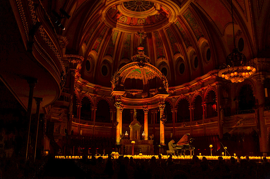 Eerste Candlelight-concert in Château Neercanne