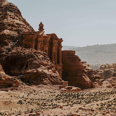 Als een bedoeïen in Jordanië