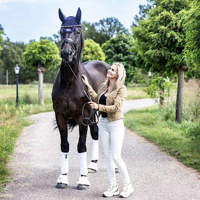 Para-dressuurrijdster Melissa Janssen