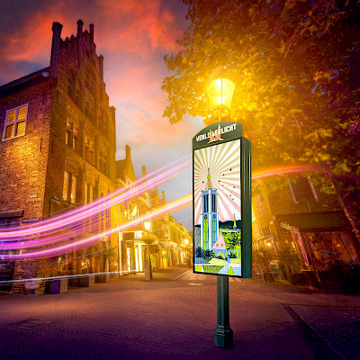 Ontdek VenloVerlicht, een bijzondere openluchttentoonstelling vol licht en kunst