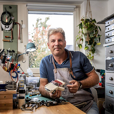 De kleinste garage van Nederland
