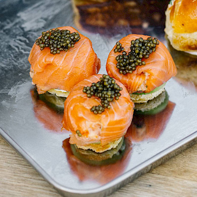 Zalm bonbon