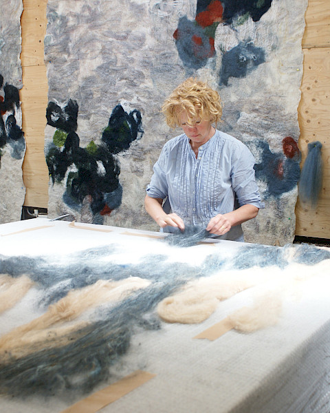 Kunstenares Claudy Jongstra