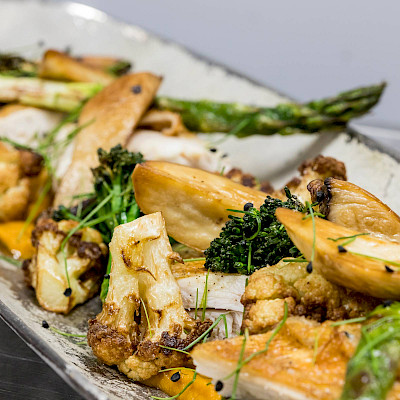 Gekonfijte poulet noir jus