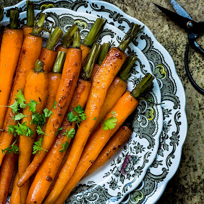 Bospeen met balsamico