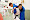 Familieband op de tatami