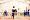 Familieband op de tatami