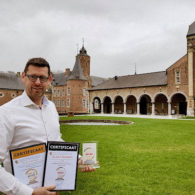 Alden Biesen en Terhills Hotel in de prijzen