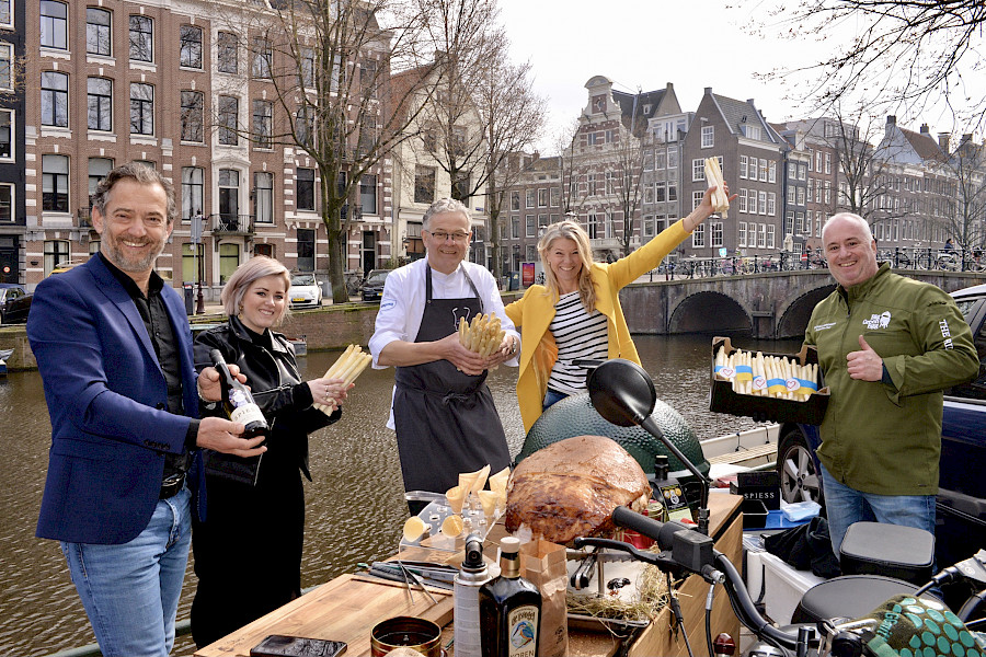 Het witte goud gepresenteerd in Amsterdam