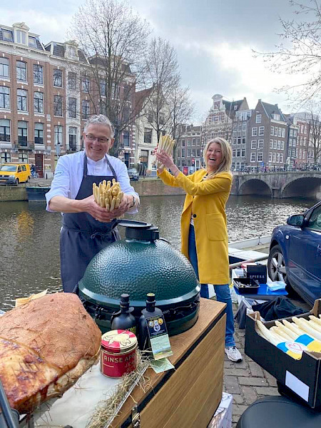 Het witte goud gepresenteerd in Amsterdam
