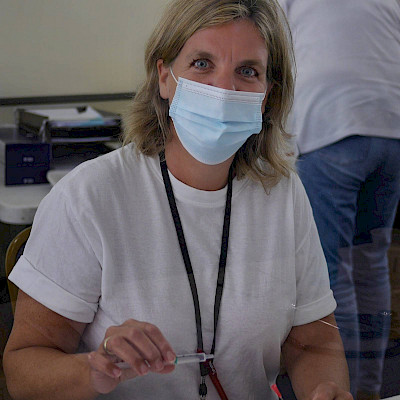 Reddende engel in Curaçao