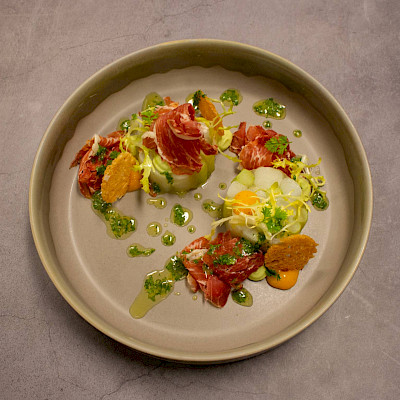 Terrine van asperges (restaurant Cabillaud)