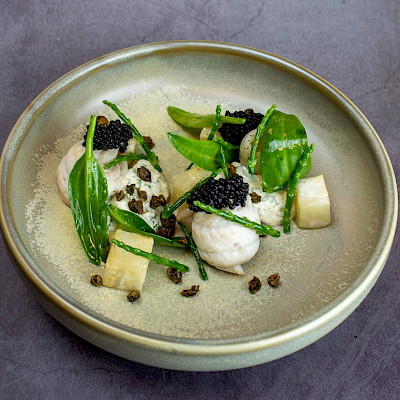 Sliptongrolletjes met remoulade (Restaurant Cabillaud)