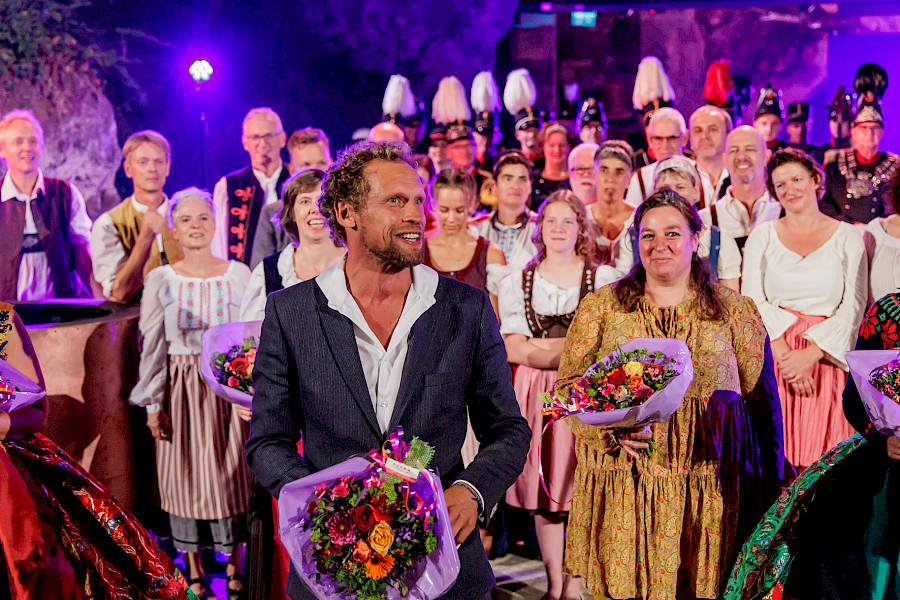 Première Der Freischütz in het Openluchttheater Valkenburg
