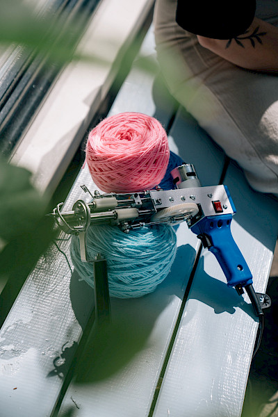 Tuften is de nieuwe hype in de arts- en craftswereld