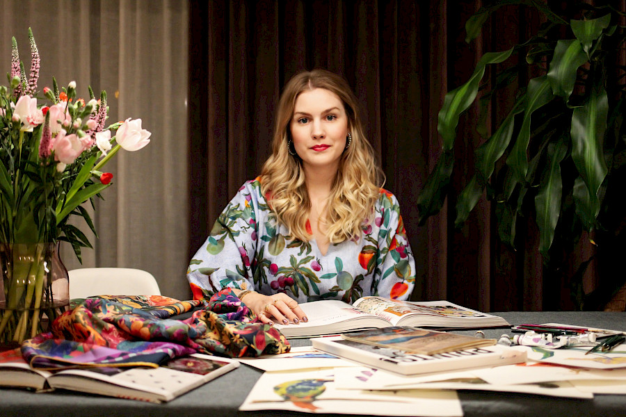 De kleurrijke wereld van Marylène Madou