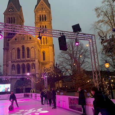 Duurzaam schaatsen op het Munsterplein