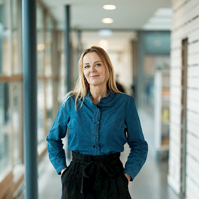 Suzanne Kunzeler voelt zich thuis in de televisiewereld